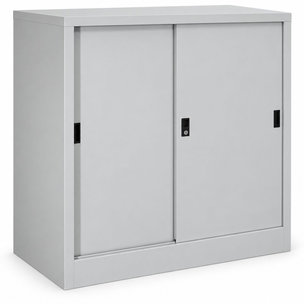 U-L11-Angle Office Cabinet – Half-Height Sliding-Door Steel Cabinet (U-L11) – Robust & Durable